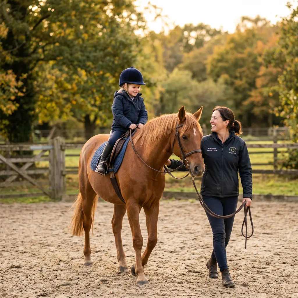 Cours d'équitation débutants