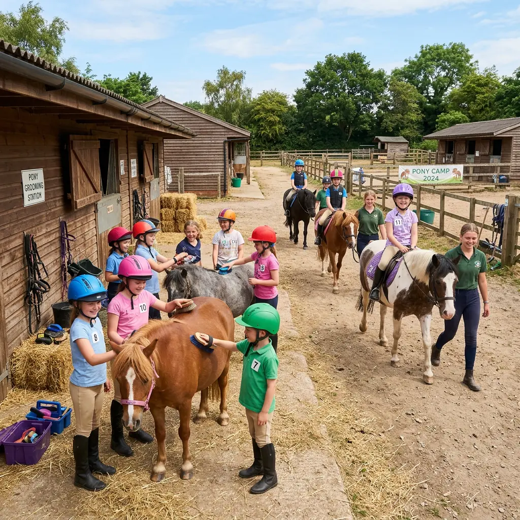 Stages équestres vacances